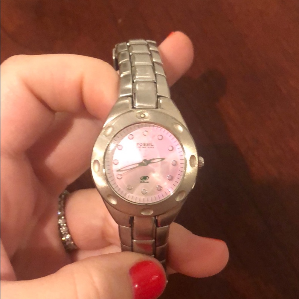 Fossil stainless steel watch